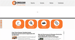 Desktop Screenshot of consolidar.com.co