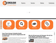 Tablet Screenshot of consolidar.com.co